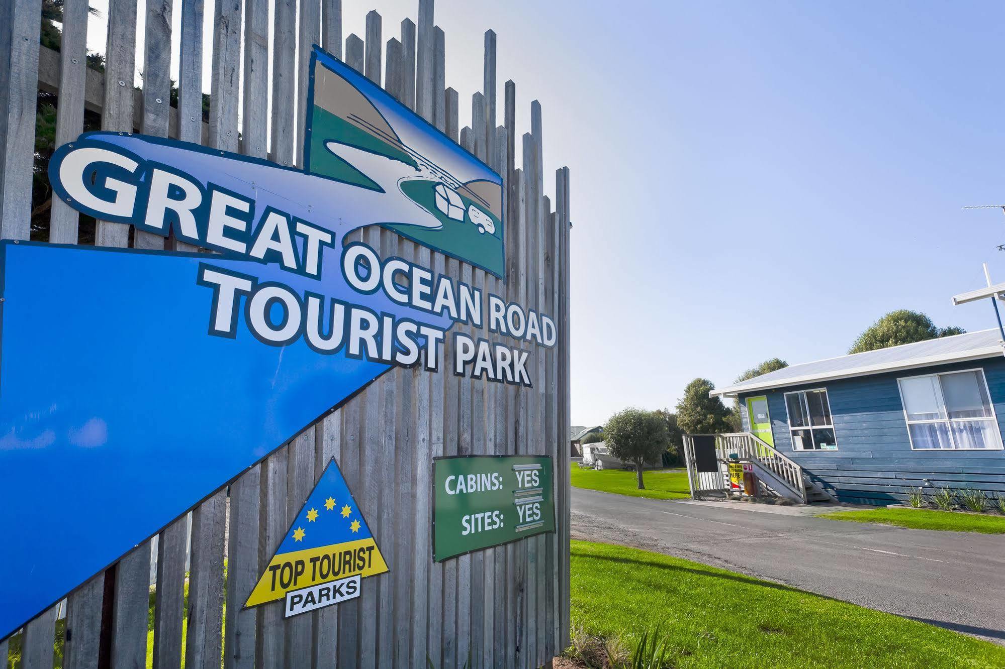 Hotel Great Ocean Road Tourist Park Peterborough Esterno foto
